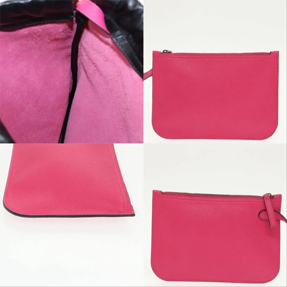 GUCCI Backpack Leather Pink 523586 Auth 95840V - Picture 14 of 15